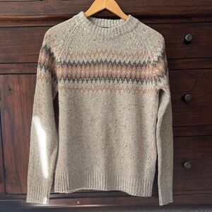 Men's Classic Knit Sweater with Pattern